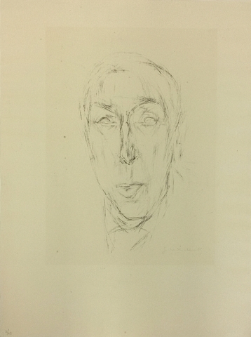 Gerhard Kettner: Porträt Hans Theo Richter, 1969