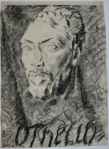 Paula Lauenstein: Othello (Gips), 1917