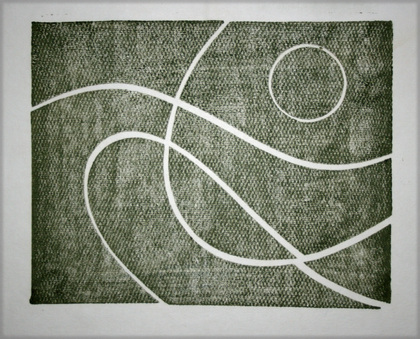 Hermann Glöckner: Ohne Titel, Blatt 1 der Mappe Handdrucke, 