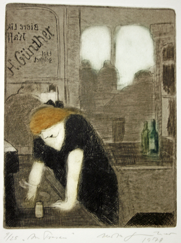 Herta Günther: Am Tresen, 1978