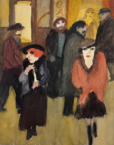 Herta Günther: Straßenszene I, 2010