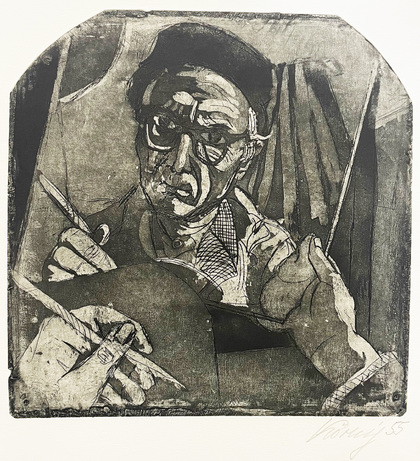 Hans Körnig: Selbstbild, 