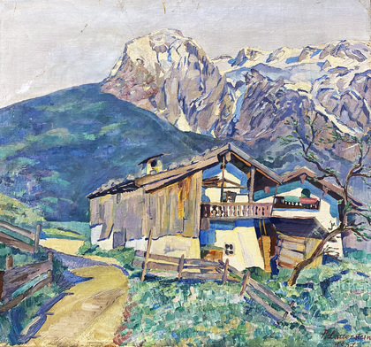 Paula Lauenstein: Der Hohe Göll, 1934