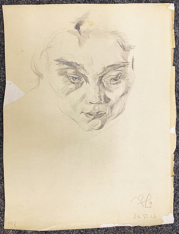 Paula Lauenstein: Frau Mieth, 1926