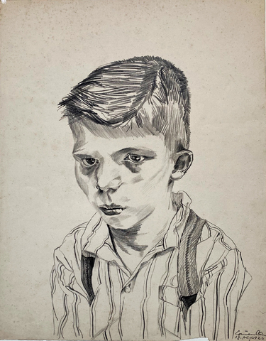 Paula Lauenstein: Knabenkopf I, 1926