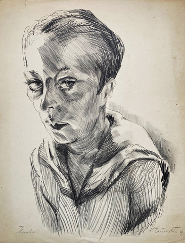Paula Lauenstein: Knabe, 1929