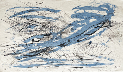 Gerda Lepke: HImmelskizze, 1993
