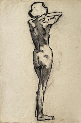 Carl Lohse: Weiblicher Akt, 