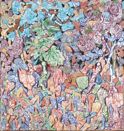 Bodo Rott: Großer Hortus (Hortus Convulsus 3), 2015
