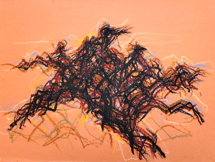 Max Uhlig: Ancien cep de vigne (détail), 2009