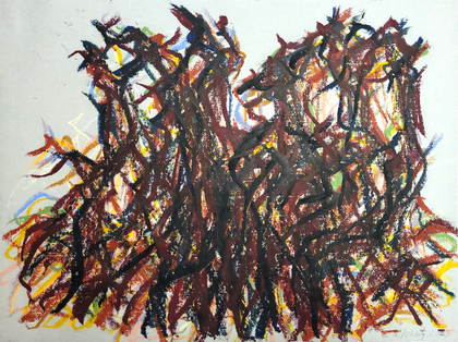Max Uhlig: Groupe de ceps de vignes à six, 2009