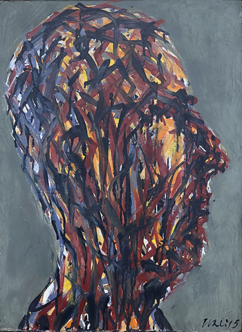 Max Uhlig: Seitlicher Kopf Erich Keune, 2005