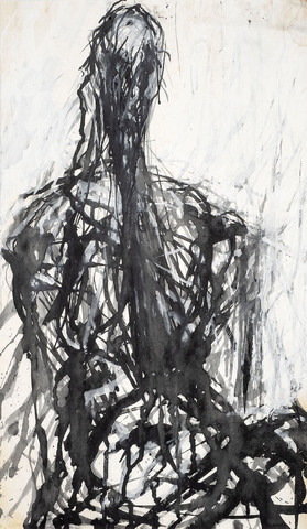 Max Uhlig: Studie für eine Halbfigur, 1985