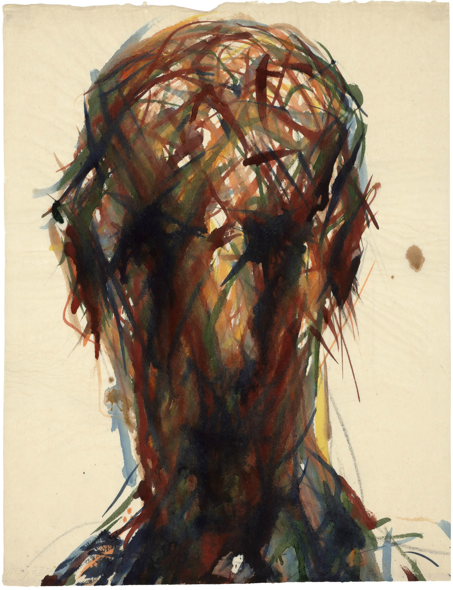 Männerkopf 'Selbst'