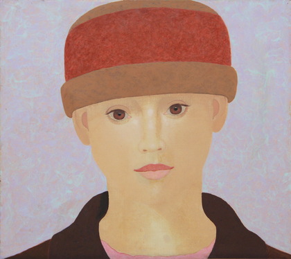 Heinz Rabbow: Frau mit brauen Augen, 2025