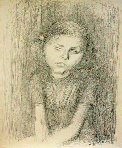 Gerhard Kettner: Birgit, um 1982