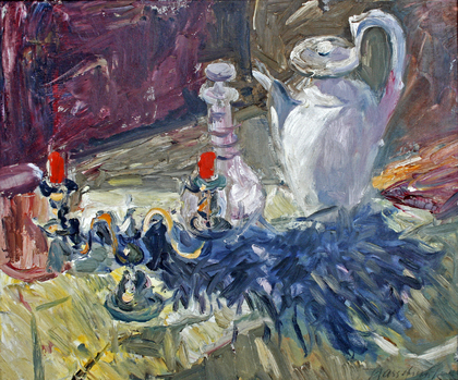 Ernst Hassebrauk: Abendliches Stillleben, o.J. (um 1930)