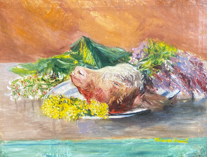 Ernst Hassebrauk: Kalbskopf, 1939