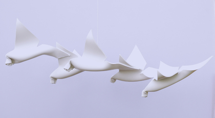 Eberhard Freudenreich: Sulle ali del vento (5), 2024