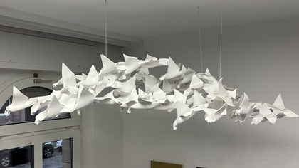 Eberhard Freudenreich: Sulle ali del vento (1), 2020