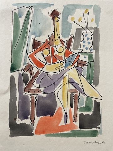 Hans Christoph: o. T., um 1960