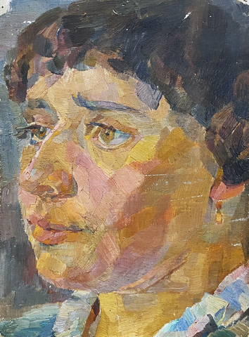 Paula Lauenstein: Frauenkopf, 1917