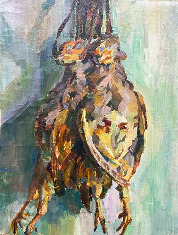 Paula Lauenstein: Rebhühner, 1917