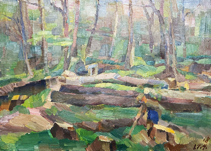 Paula Lauenstein: In Laske, 1918