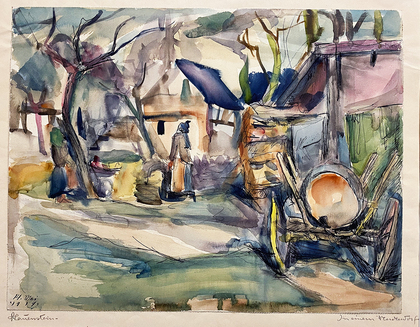 Paula Lauenstein: In einem Wendendorf, 1919