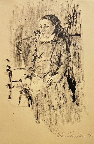 Paula Lauenstein: Wendisches Mädchen, 1915