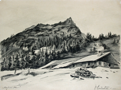 Paula Lauenstein: Allgäuer Alm, 1931