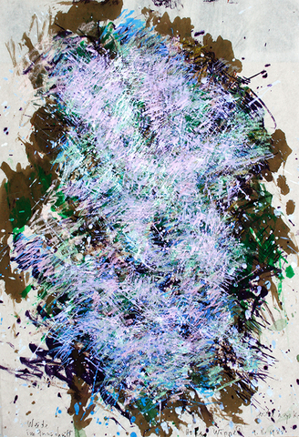 Gerda Lepke: Weide im Jungschnitt, 1988