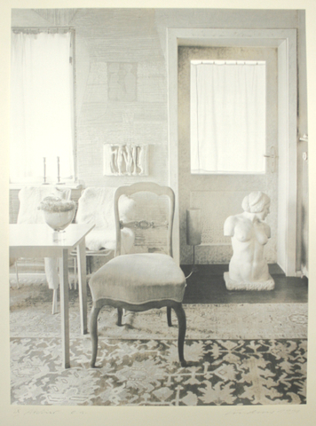 Dies Haus als Aufgabe - Original-Photographien des Ateliers und Interieurs Haus Gerhard Altenbourg 1991