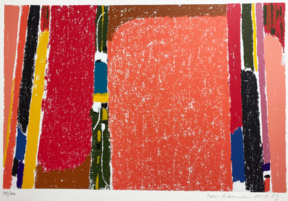 Max Ackermann: Überbrückung (zum 80. Geburtstag M.A.9, 1967