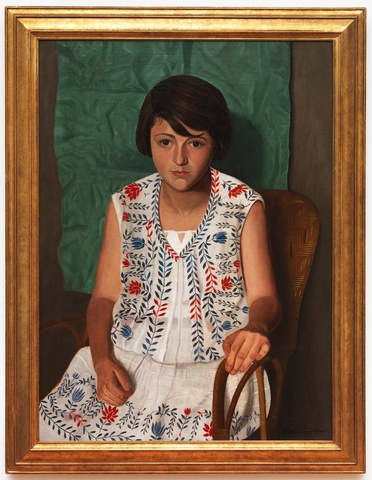 Willi Müller-Hufschmid: Bildnis der Nichte, 1926