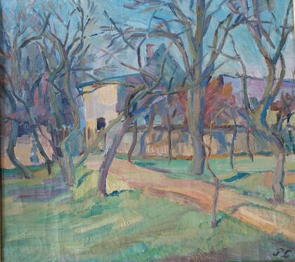 Paula Lauenstein: Garten in Horka, 1920