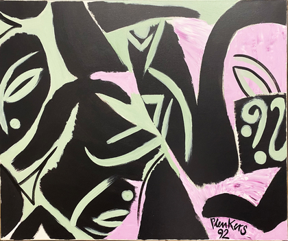 Stefan Plenkers: Im Schwarz, 1992