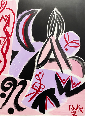 Stefan Plenkers: Das Gebet IV, 1992