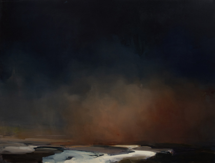 Mona Pourebrahim: Rote Wolke, 2023