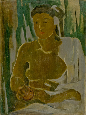 Otto Ritschl: Weibliche Halbfigur, 1926