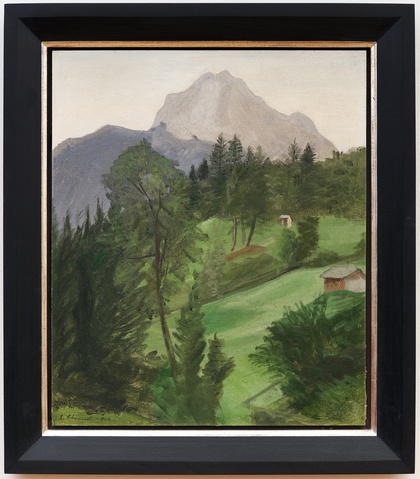 Leonhard Schmidt: Oberbayrische Lsndschaft, 1926