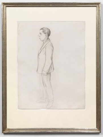 Hermann Sprauer: Junger Mann, 1926