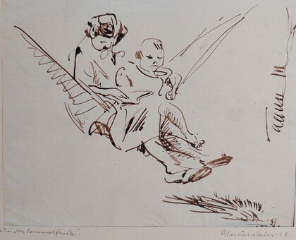 Paula Lauenstein: In der Sommerfrische, 1917