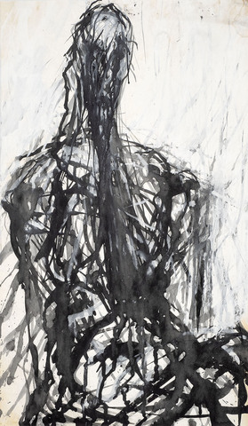 Max Uhlig: Studie für eine Halbfigur, 1985