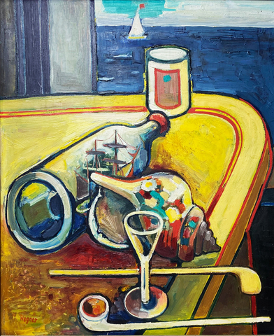 Erich Wegner: Stillleben am Meer, 1947