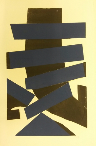 Willy Wolff: o. T., 1973 um